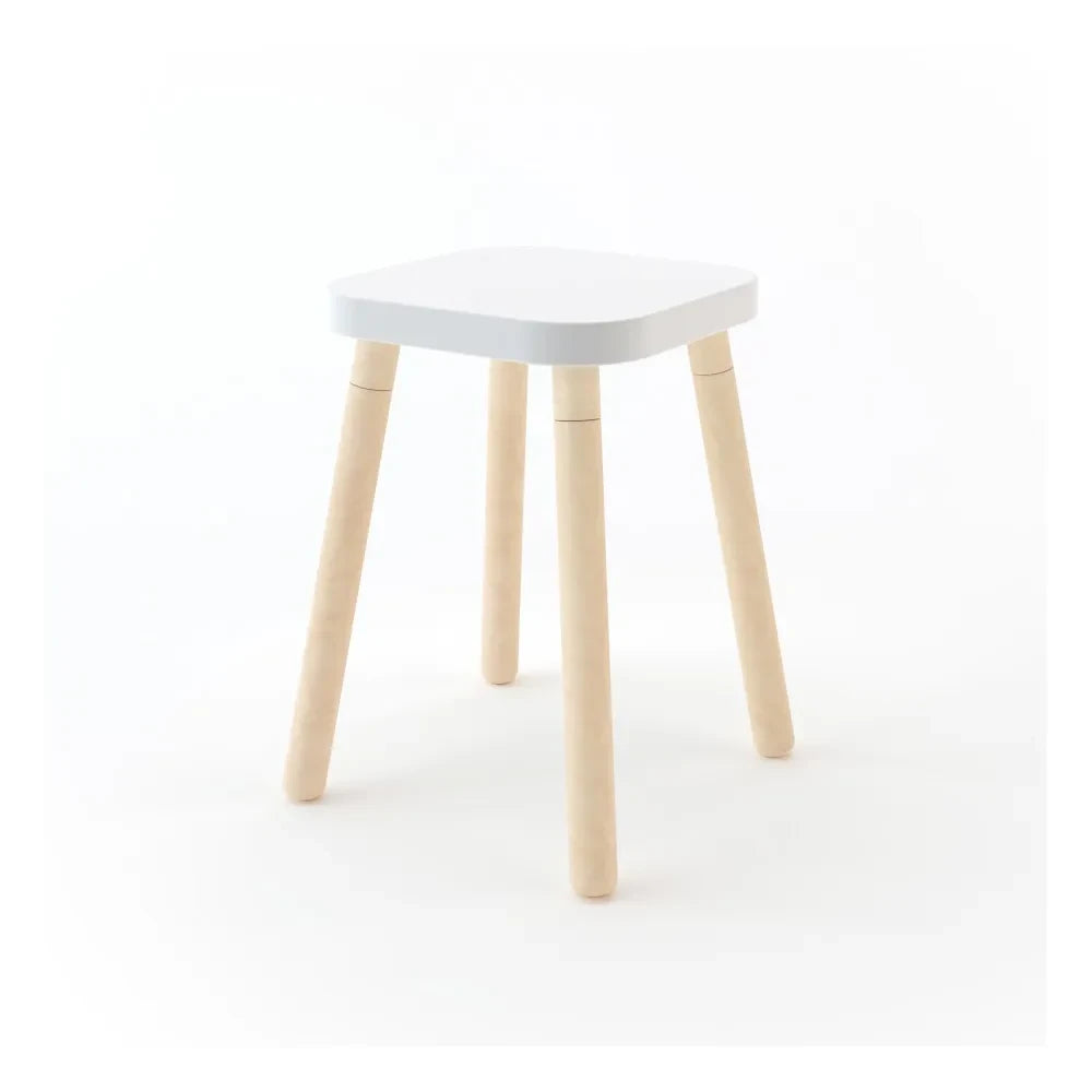 Oeuf NYC - Taburete ajustable | Blanco