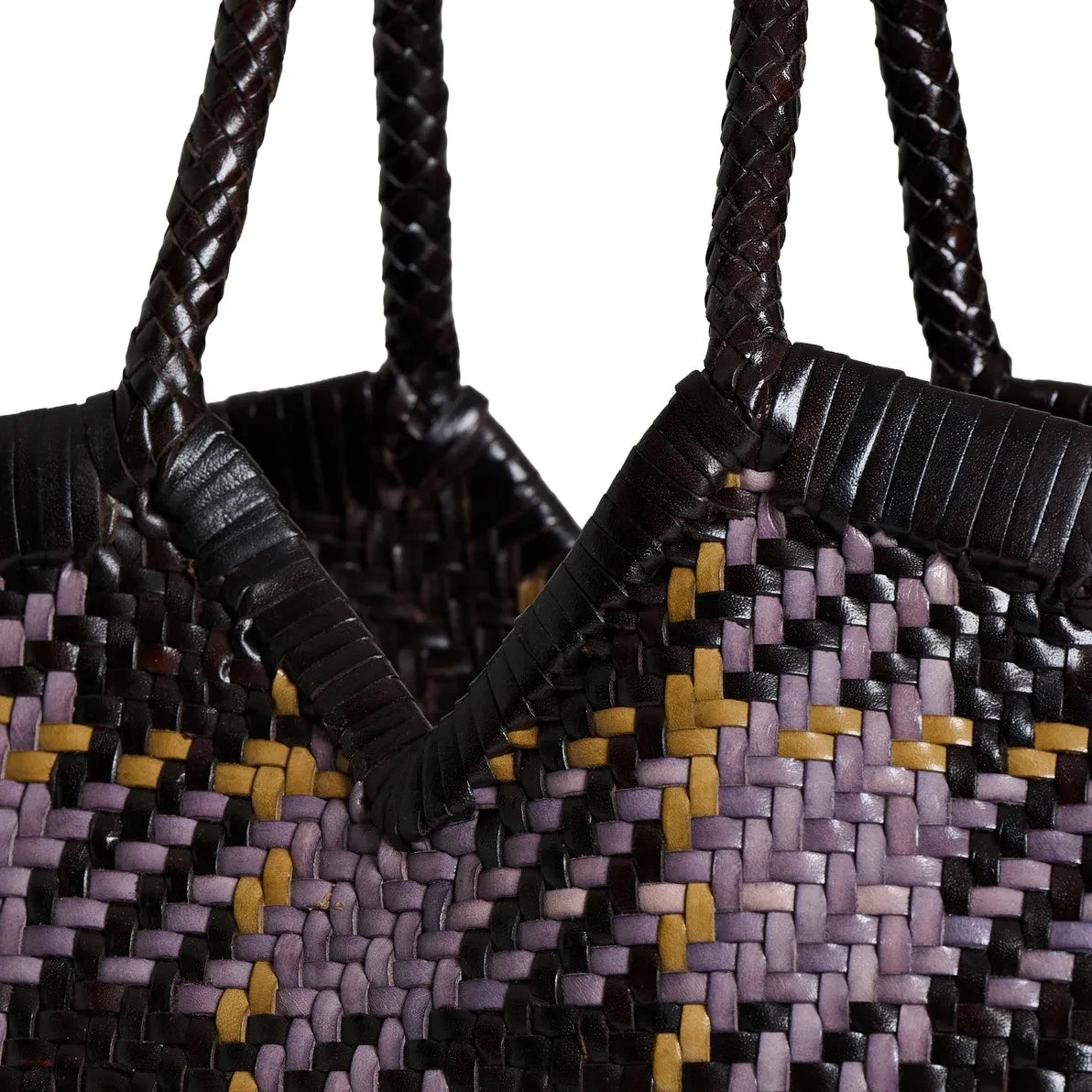 Vipera - Bolso Monet Madras de piel | Azul