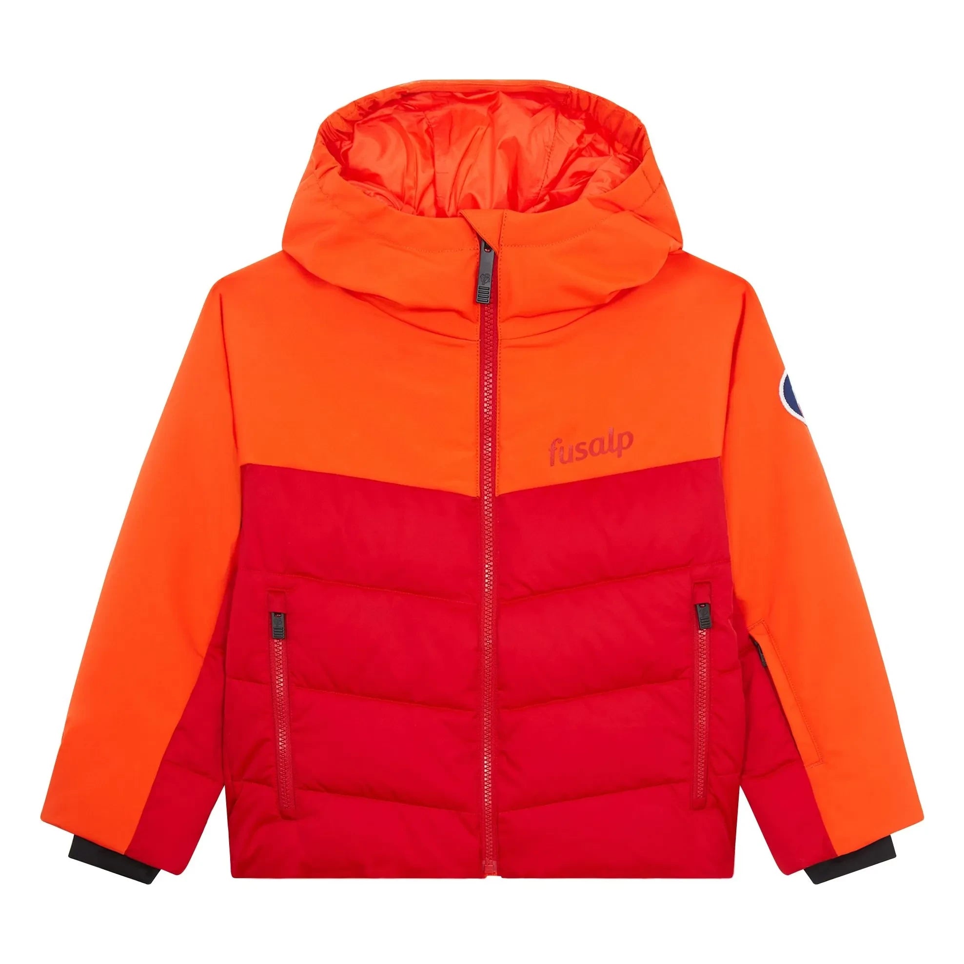 Fusalp - Chaqueta Mercure de doble material | Rojo