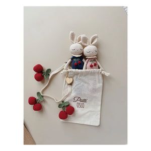 Patti Oslo - Peluche de conejo Britney | Azul marino
