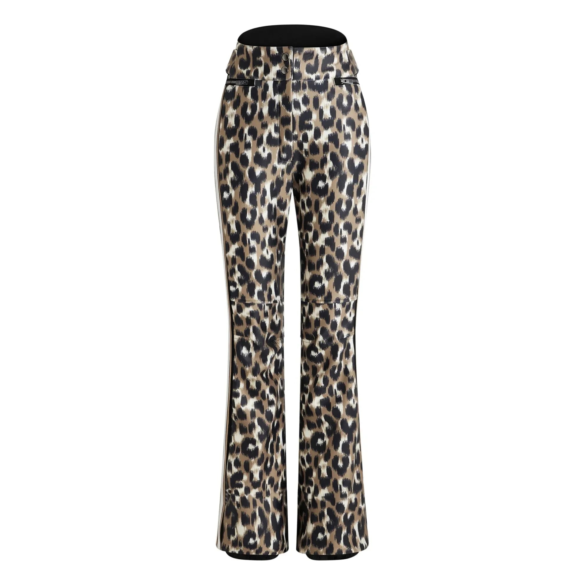 Fusalp - Pantalones de esquí Elancia Leopar Spindle | Marrón claro