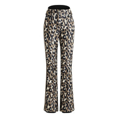 Fusalp - Pantalones de esquí Elancia Leopar Spindle | Marrón claro