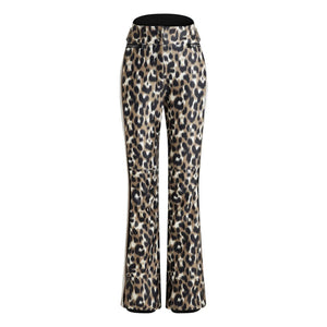 Fusalp - Pantalones de esquí Elancia Leopar Spindle | Marrón claro
