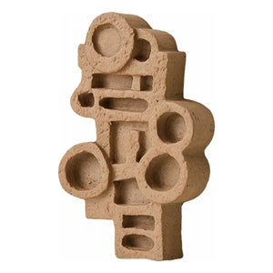 HKliving - Arte de pared brutalista de terracota | Terracota