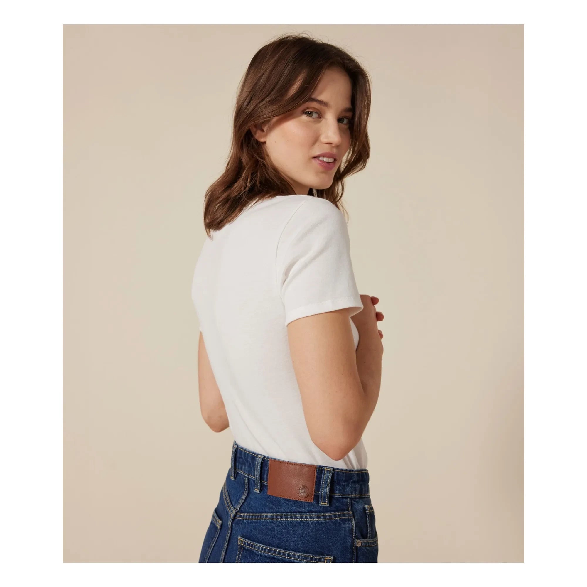 Petit Bateau - Camiseta icónica - Colección de mujer | Blanco