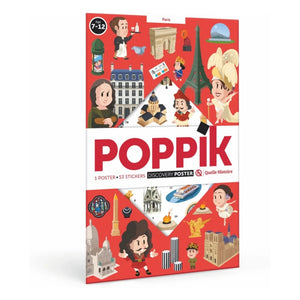 Poppik - Pegatinas Póster París