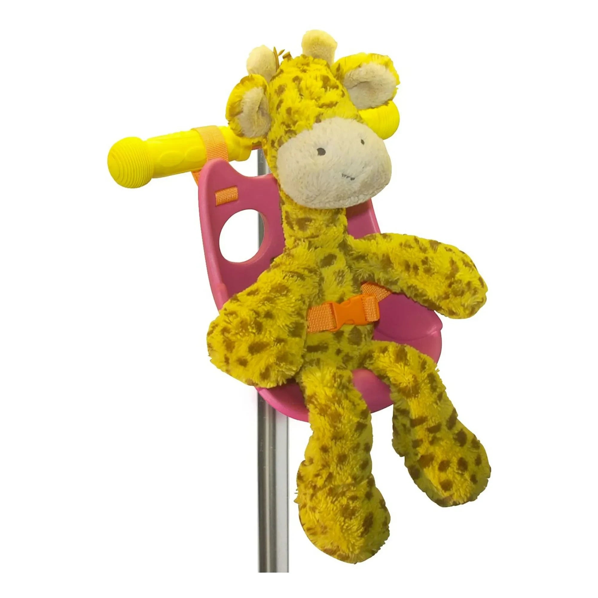 Micro - Sillón de peluche rosa