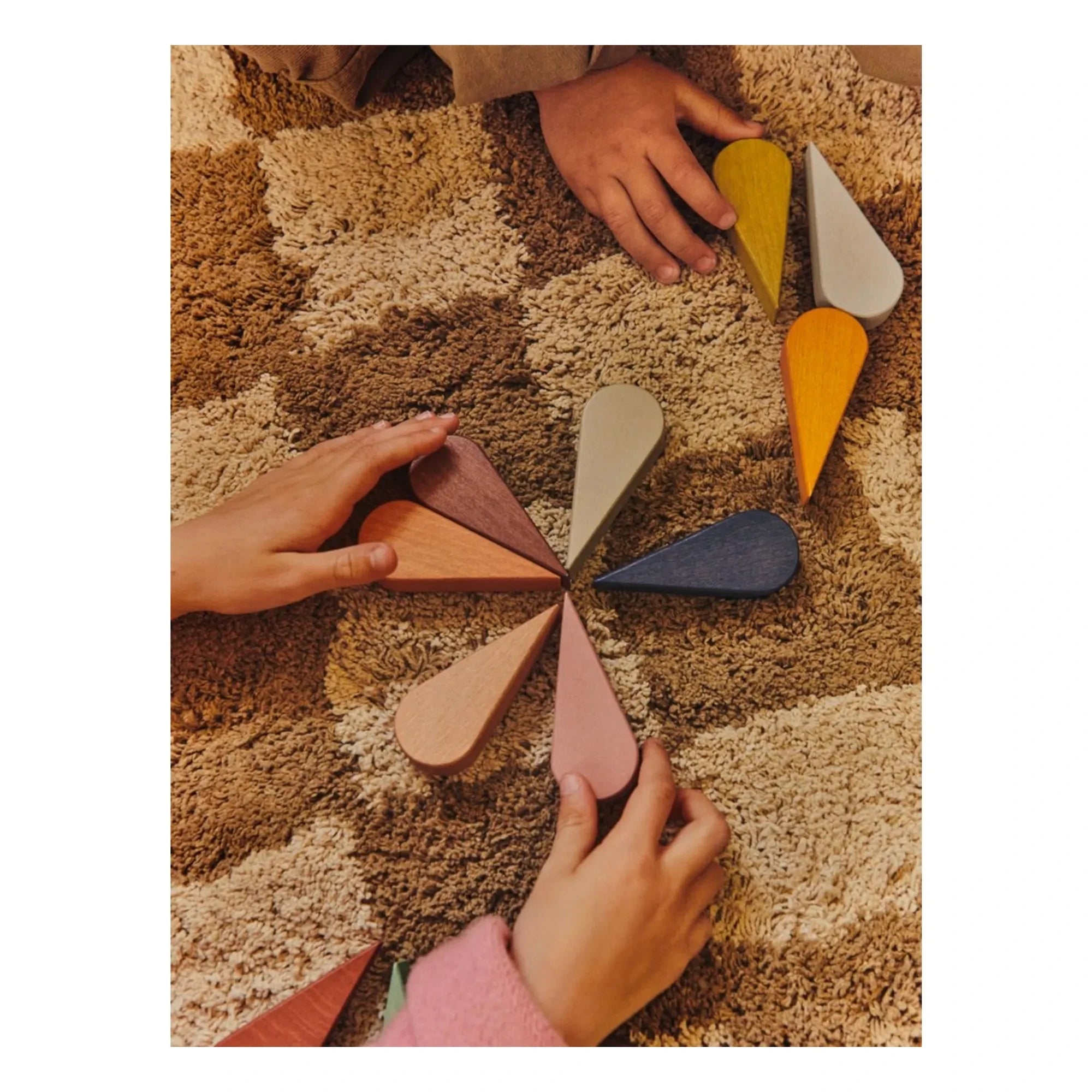 Ferm Living Kids - Alfombras Mara | Marrón