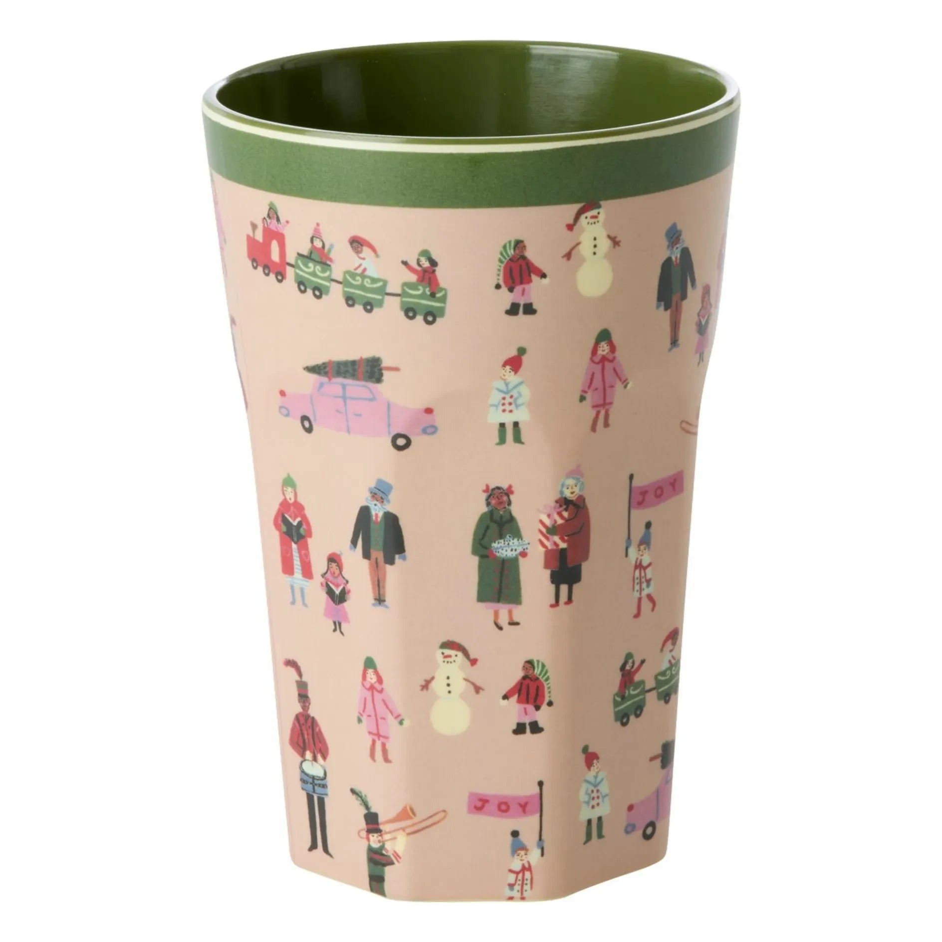 Rice - Vaso de melamina de vacaciones | Rosa Claro
