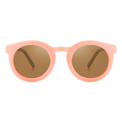 Grech & Co - Gafas de sol clásicas polarizadas de fibra natural | Rosa