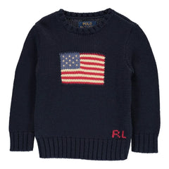 Ralph Lauren - Suéter Bandera | Azul marino
