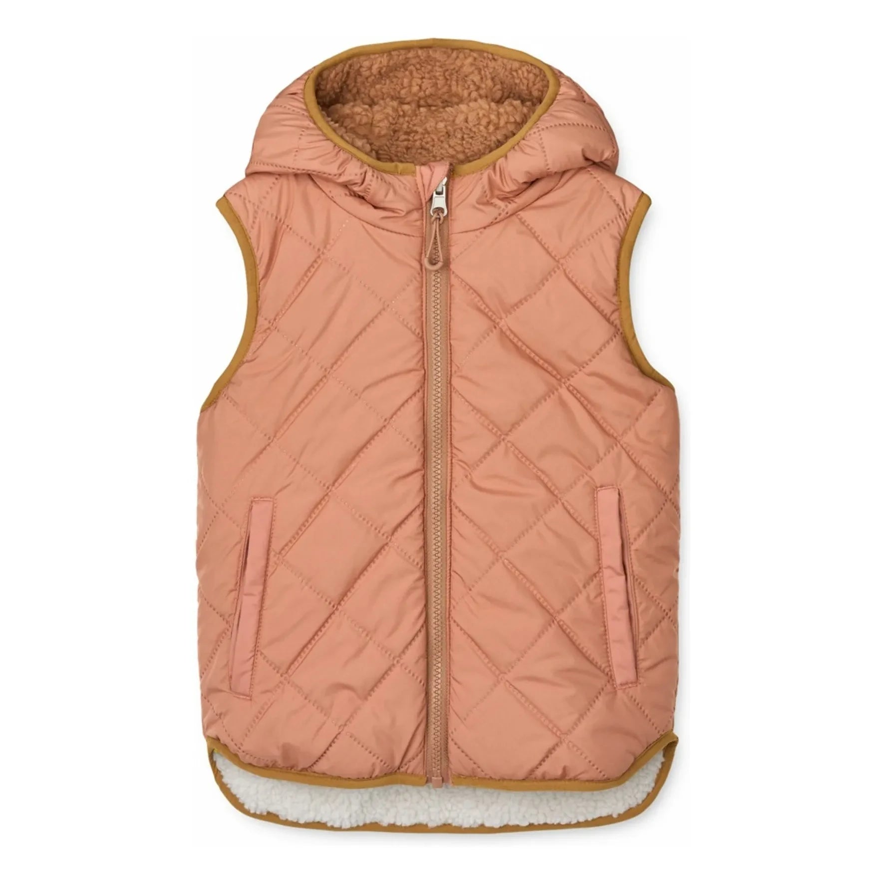 Liewood - Diana Chaleco Reversible sin Mangas | Rosa