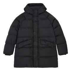 Stone Island - Abrigo largo | Negro