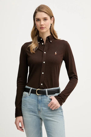 Camisa Oxford de algodón Polo Ralph Lauren para mujer