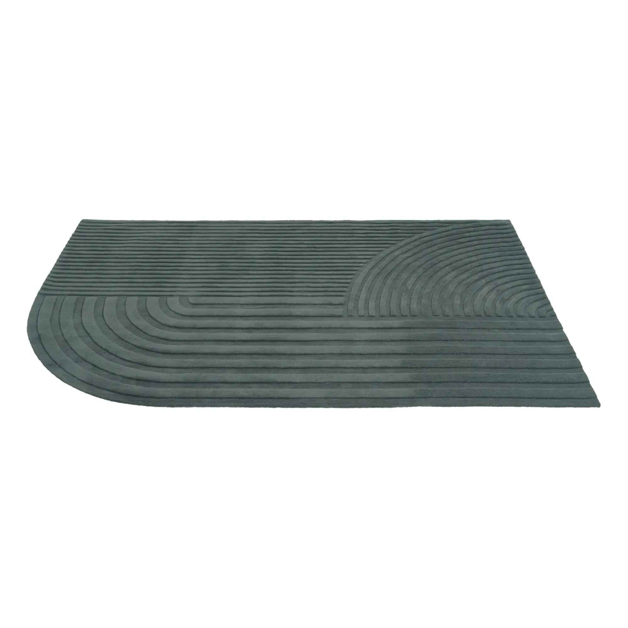 Muuto - Alfombra Relevo - Studio Pepe | Verde oscuro