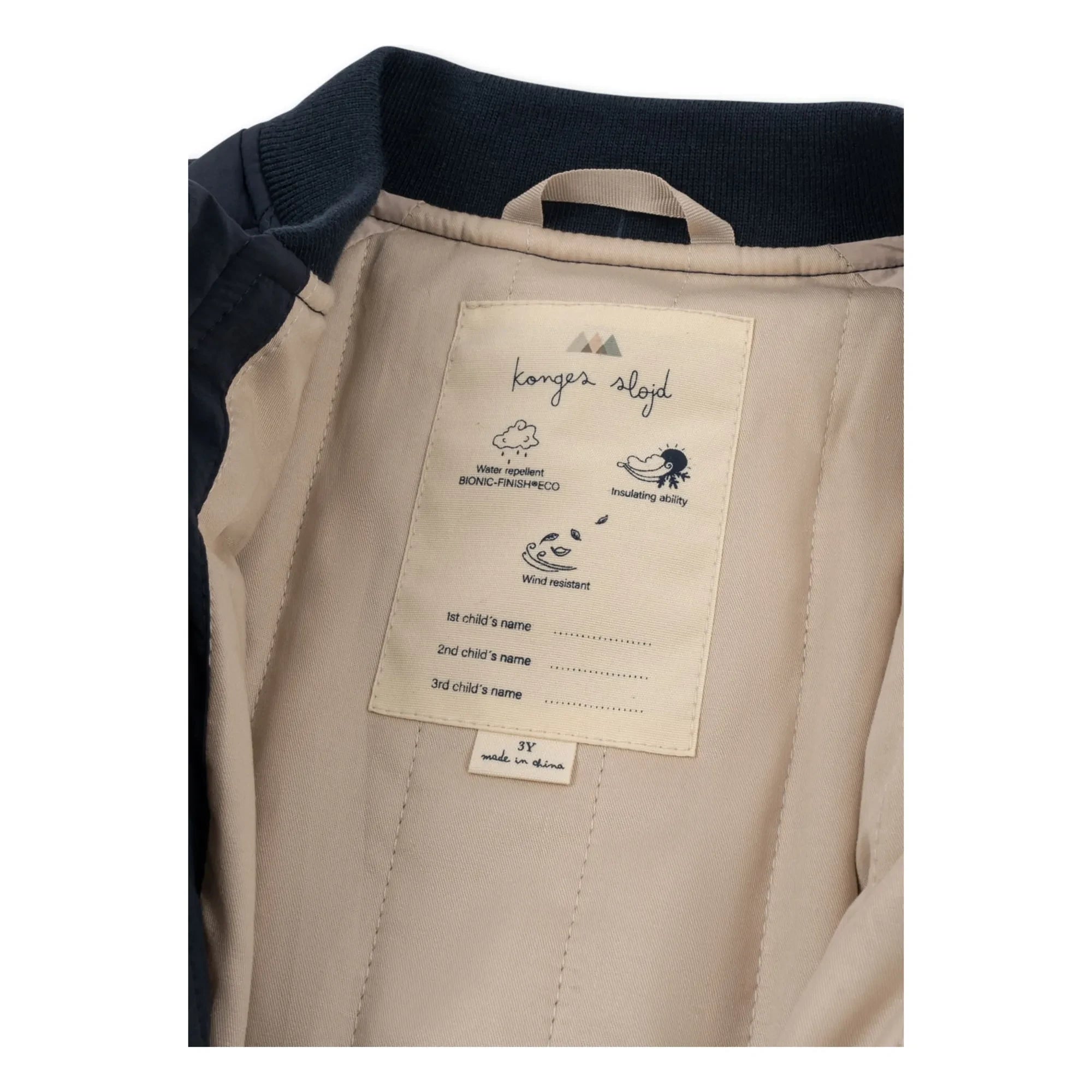 Konges Sløjd - Chaqueta Bomber Juno Tiger | Azul Oscuro