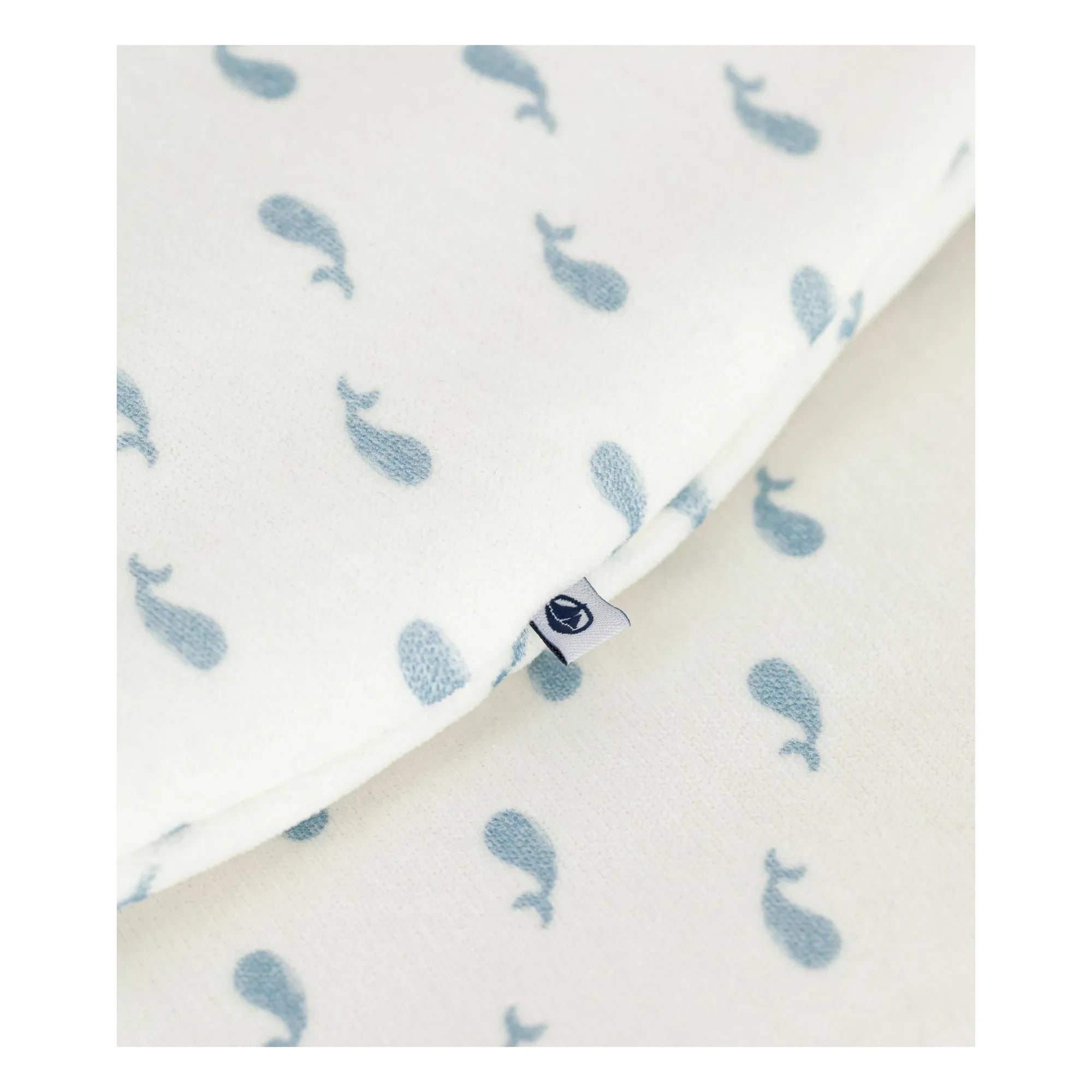 Petit Bateau - Saco de dormir Ballena | Blanco
