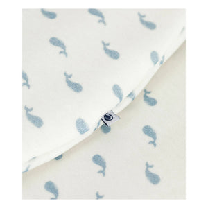 Petit Bateau - Saco de dormir Ballena | Blanco