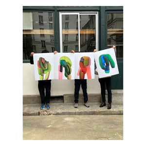 The Wrong Shop - Drawing 20 Ronan Bouroullec | Verde claro