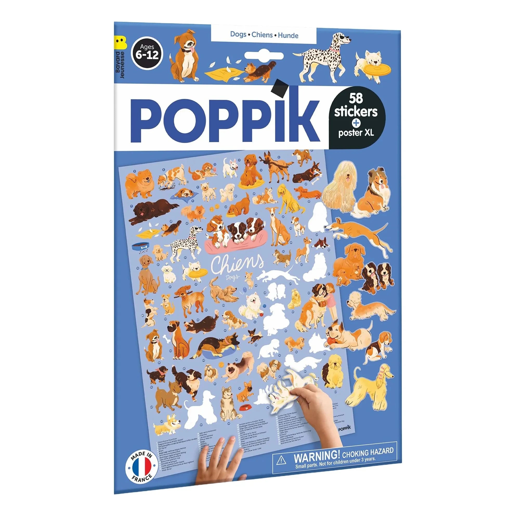 Poppik - Láminas de pegatinas Los Perros