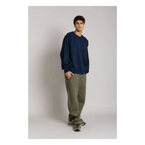 Smallable Hombre - Sudadera de algodón orgánico Bond | Azul marino