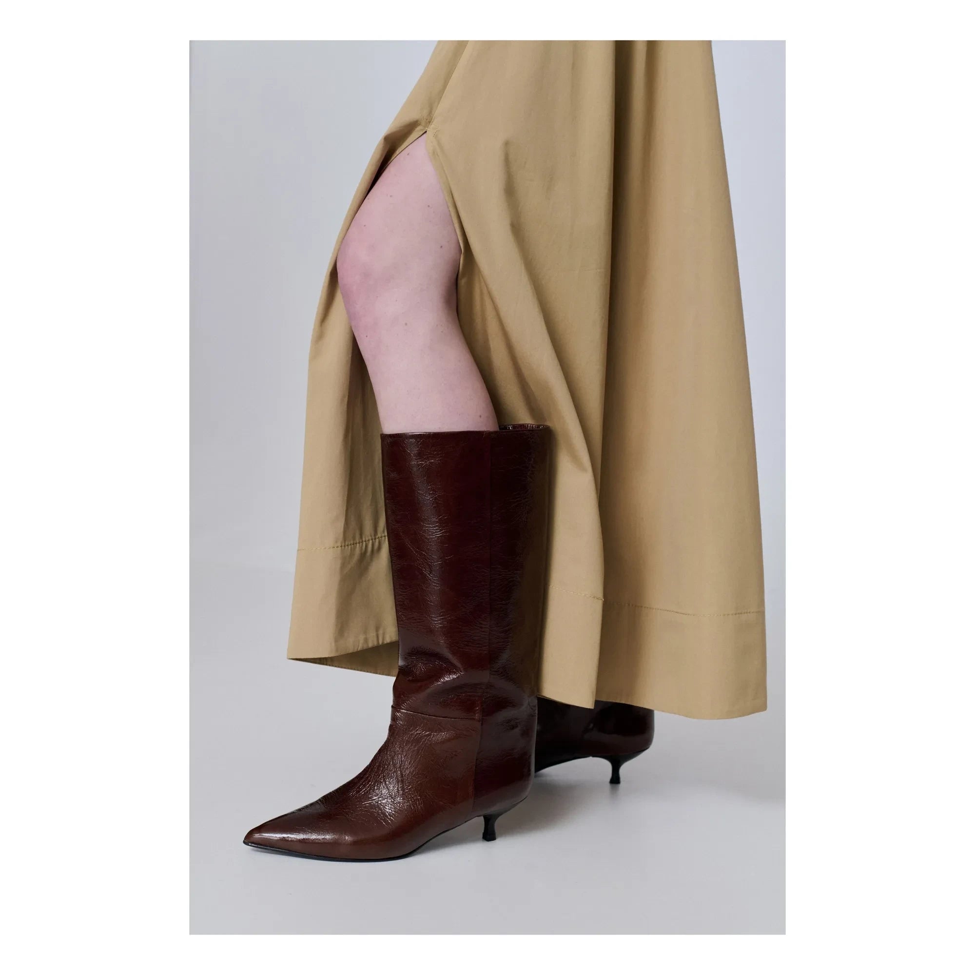 Botines Augusta - Sydney Vernis | Chocolate