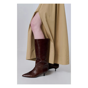 Botines Augusta - Sydney Vernis | Chocolate