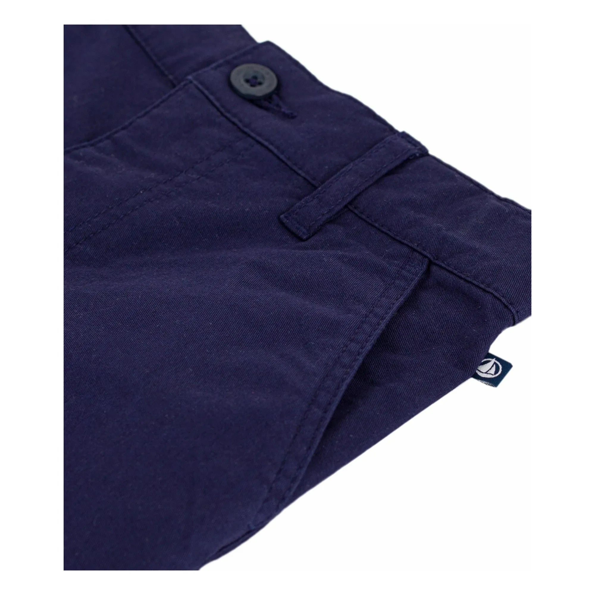 Petit Bateau - Pantalón de gabardina chino beige