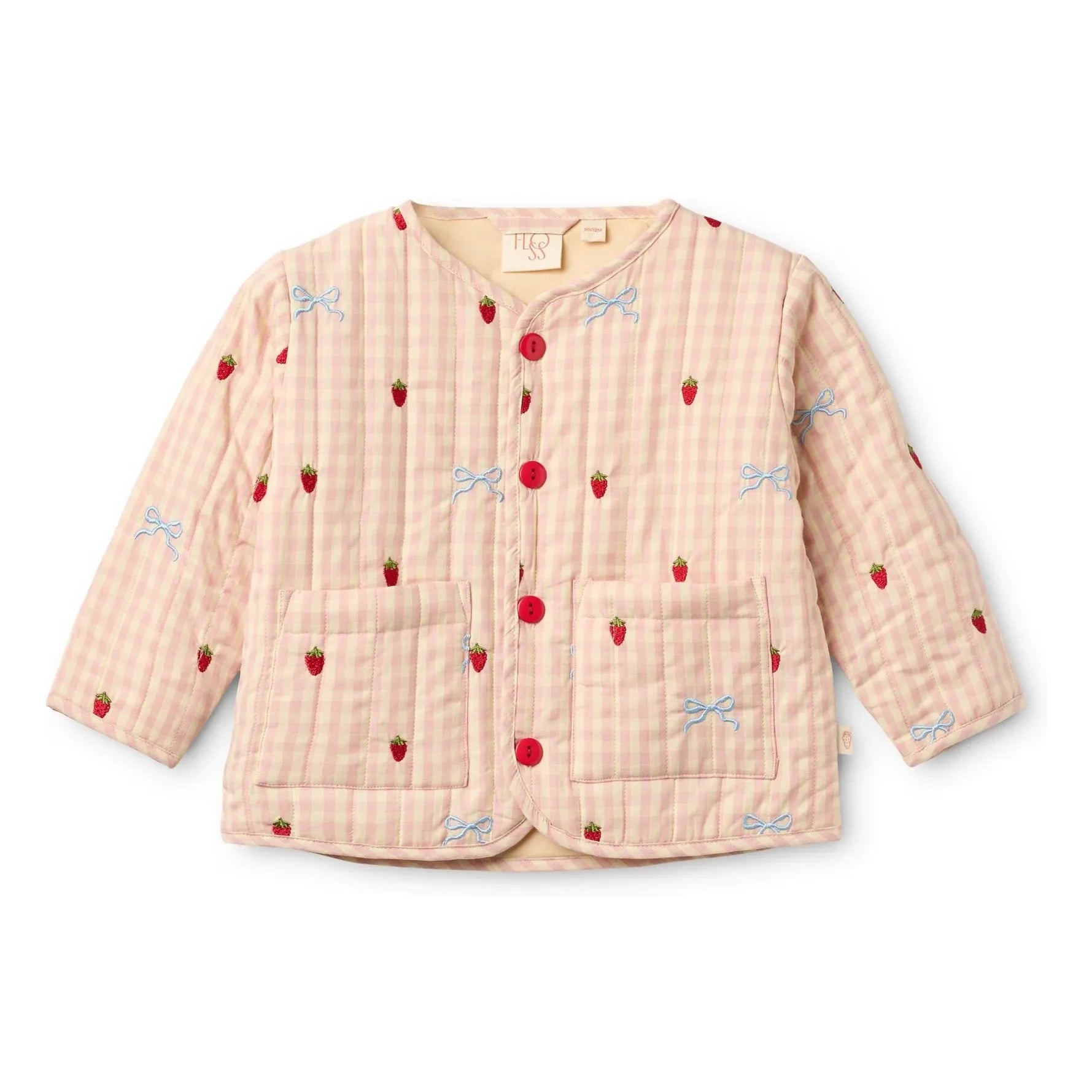 Flöss - Chaqueta Dolly Vichy | Albaricoque