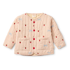 Flöss - Chaqueta Dolly Vichy | Albaricoque