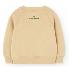 The Animals Observatory - Sudadera Jackal Hearts | Amarillo pálido