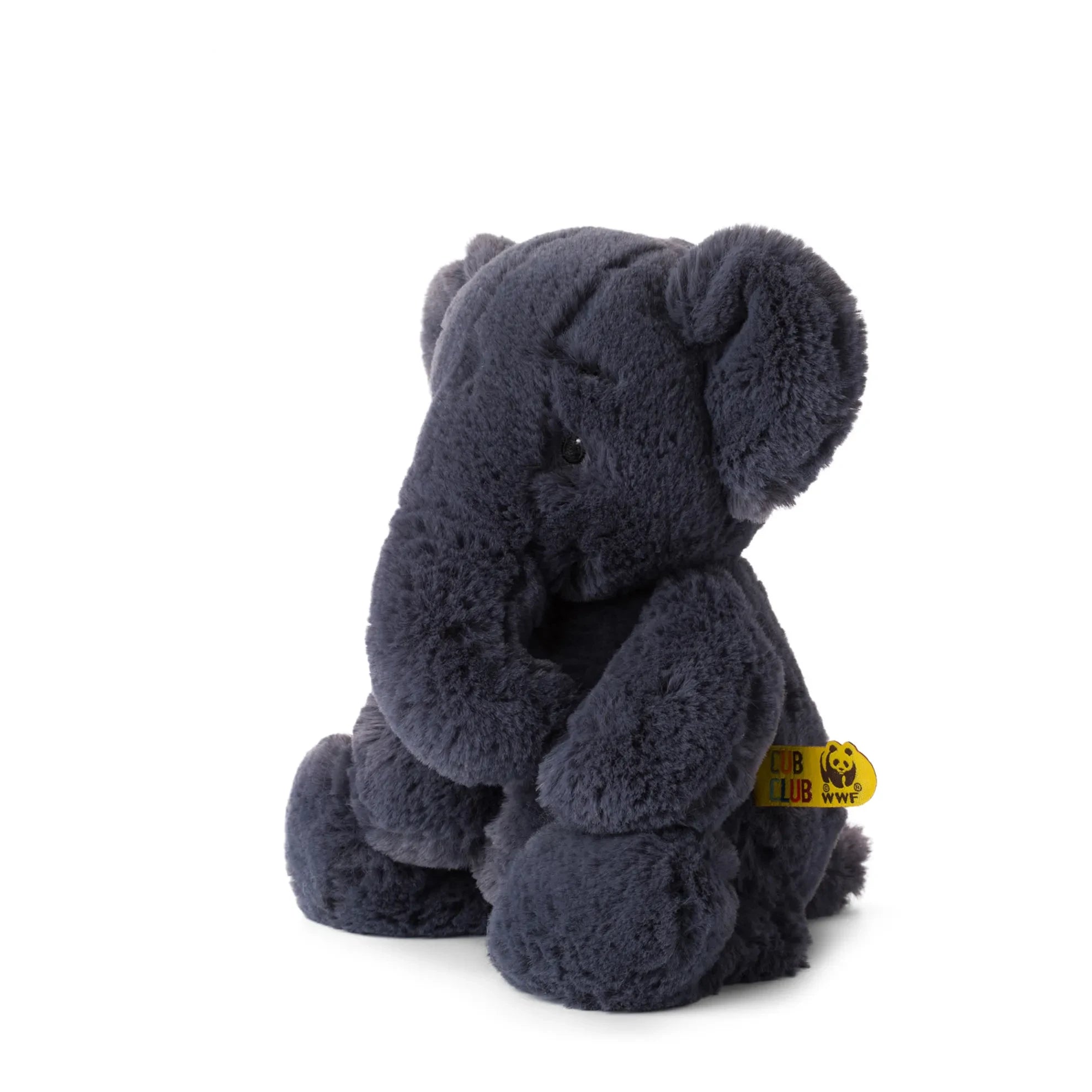 Bon Ton Toys - Peluche de elefante Ebu | Gris carbón