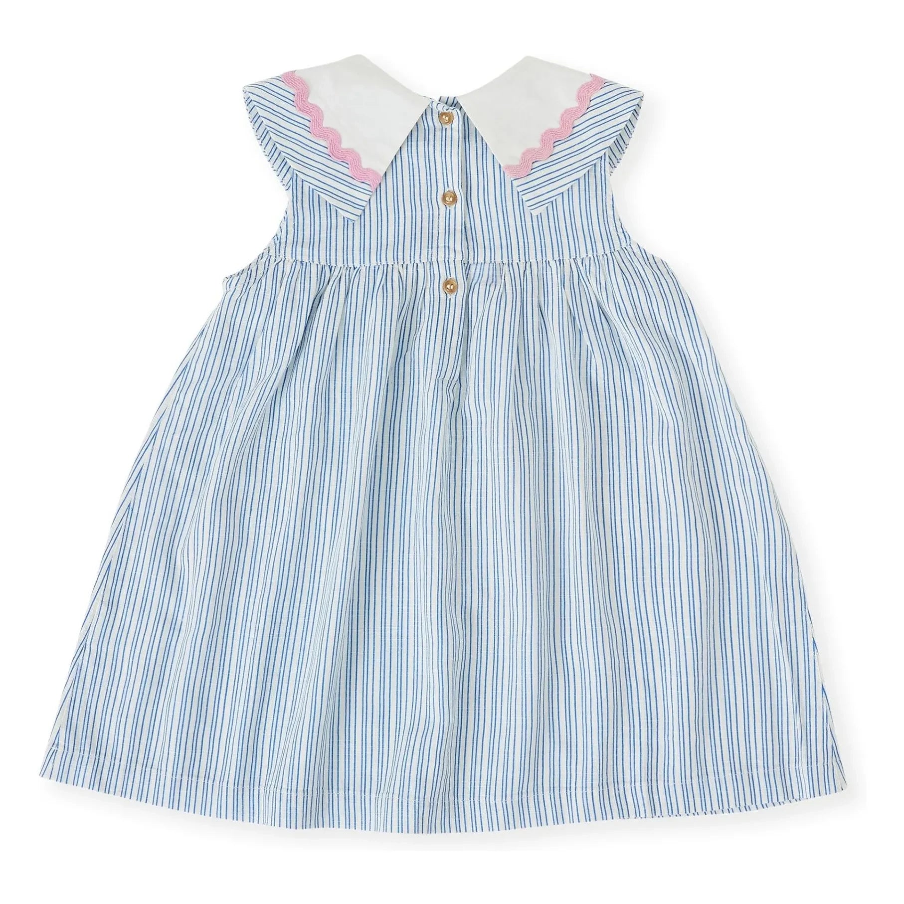 Goldie + Ace - Vestido marinero a rayas | Azul