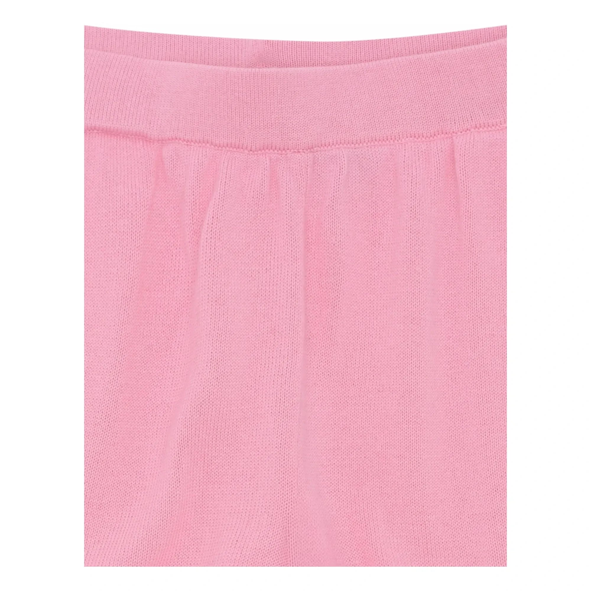 FUB - Pantalón corto de punto de algodón orgánico | Rosa chicle