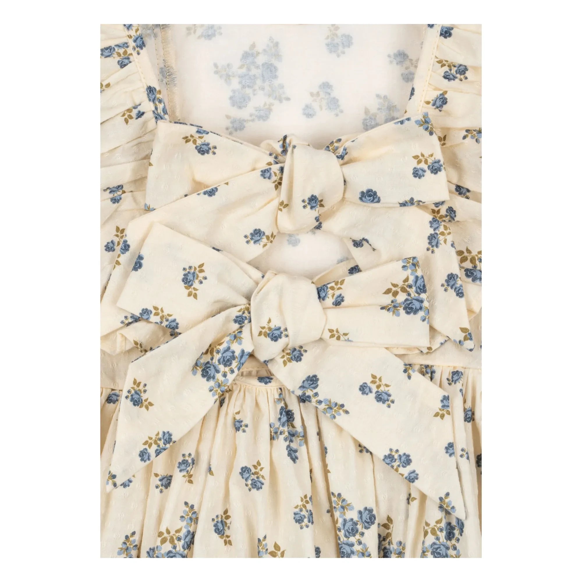 Konges Sløjd - Vestido de algodón orgánico Cianna | Crudo