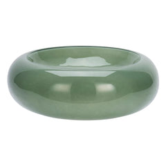 Madam Stoltz - Cuenco de cristal | Verde
