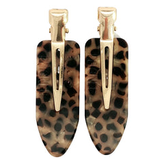 Peineta - Horquillas de leopardo