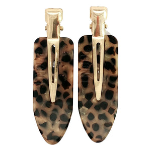 Peineta - Horquillas de leopardo