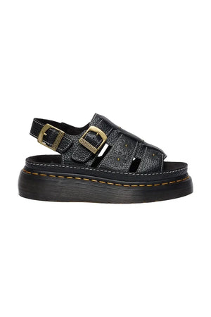 Dr. Martens sandalias de cuero de plataforma Wrenlie para mujer