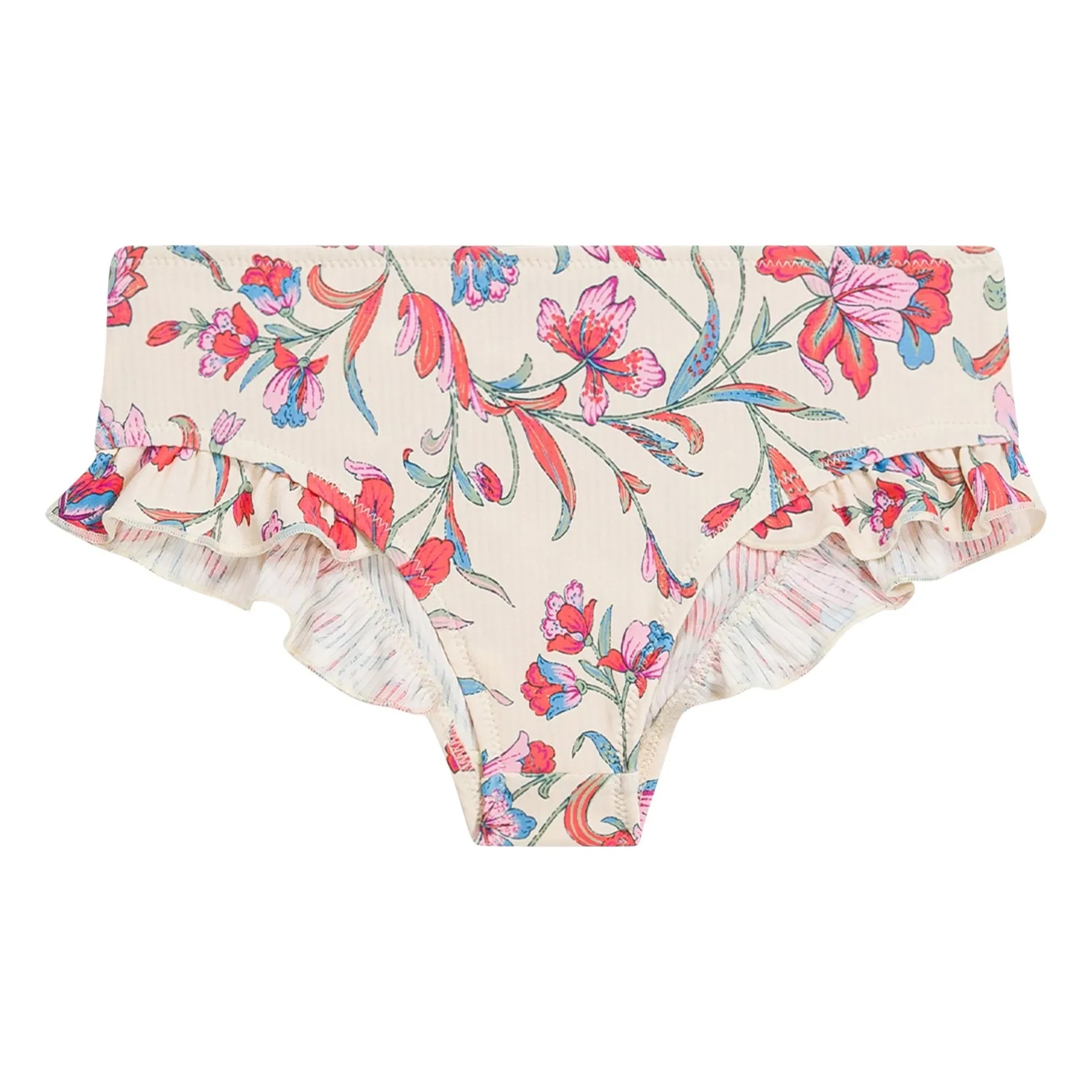 Louise Misha - Fibra reciclada con estampado floral Primavera Mayo | Crema