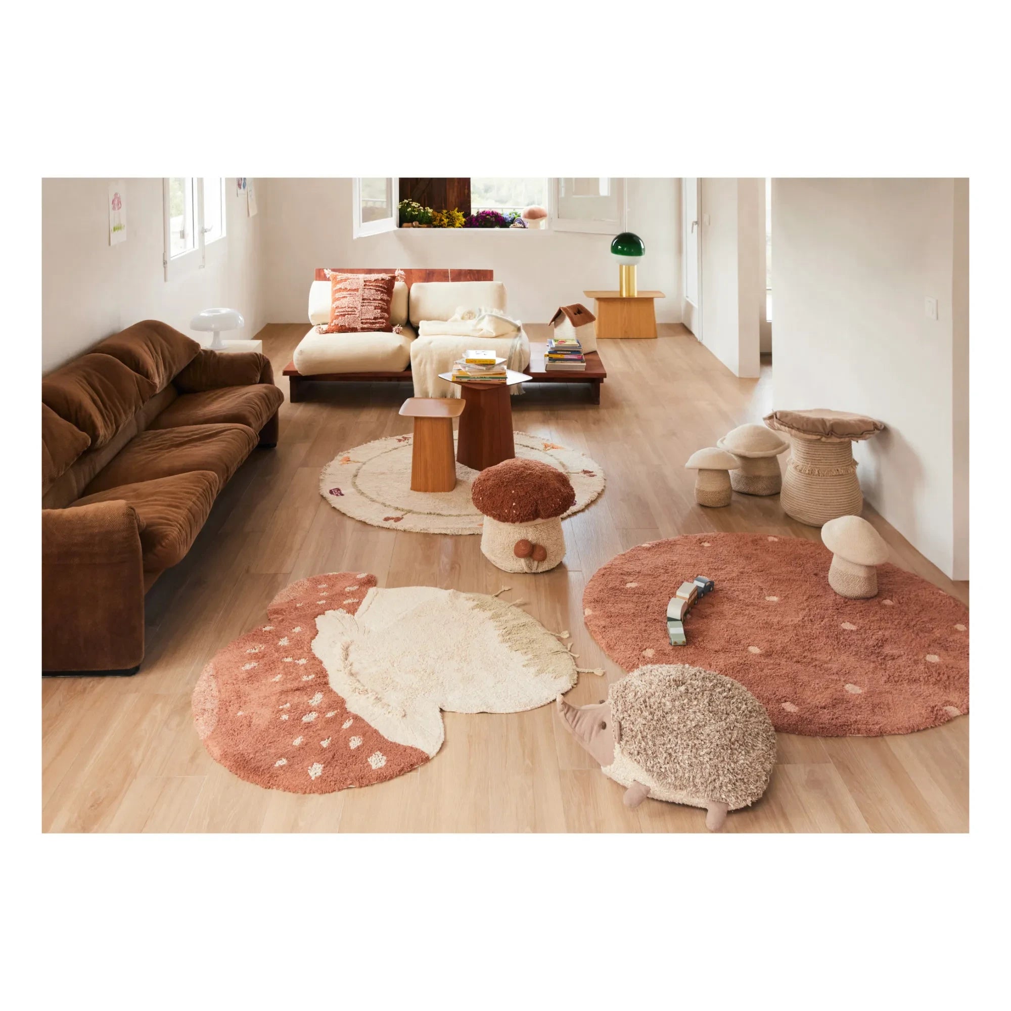 Lorena Canals - Cojín erizo | Beige