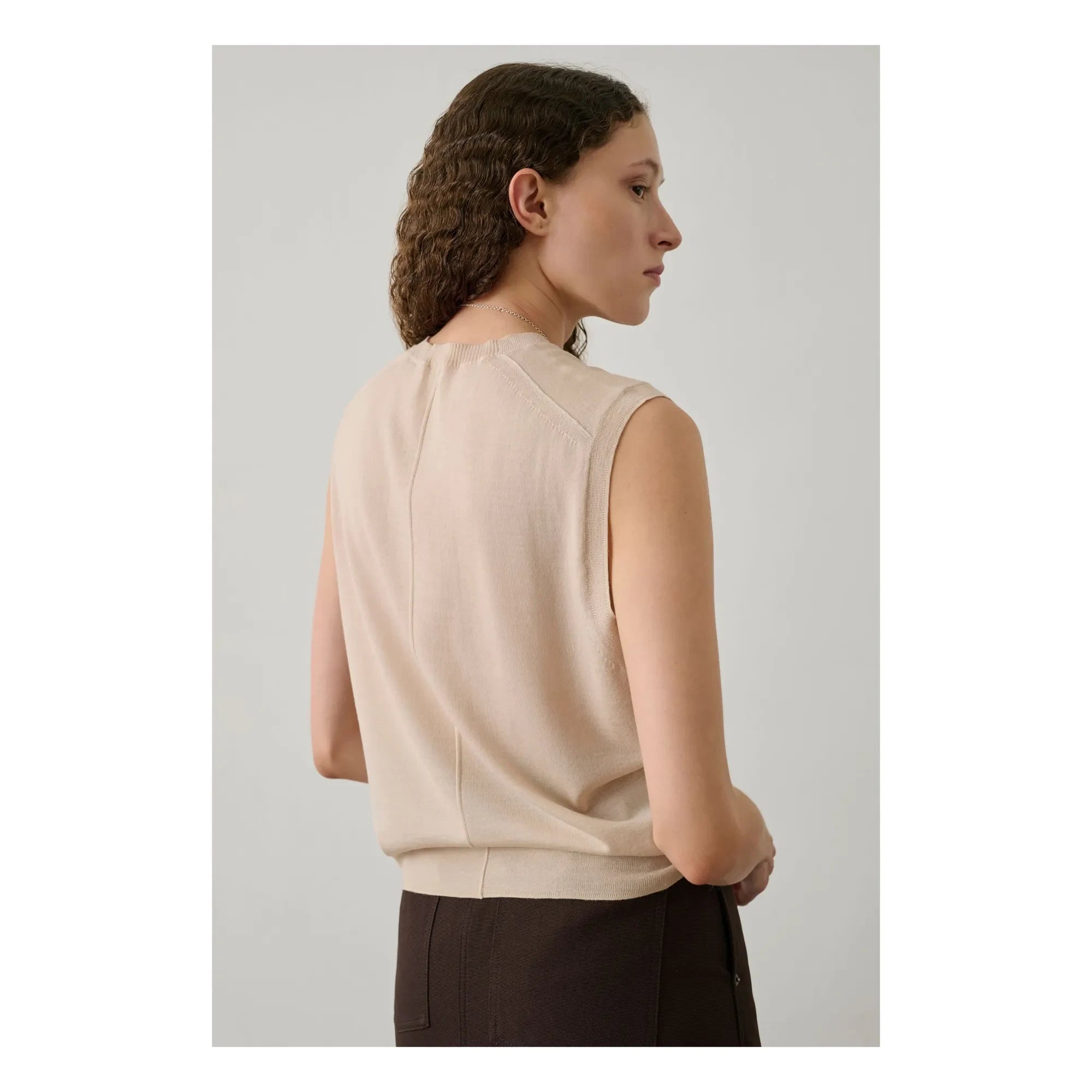 Soeur - Jersey sin mangas Fergie | Rosa empolvado