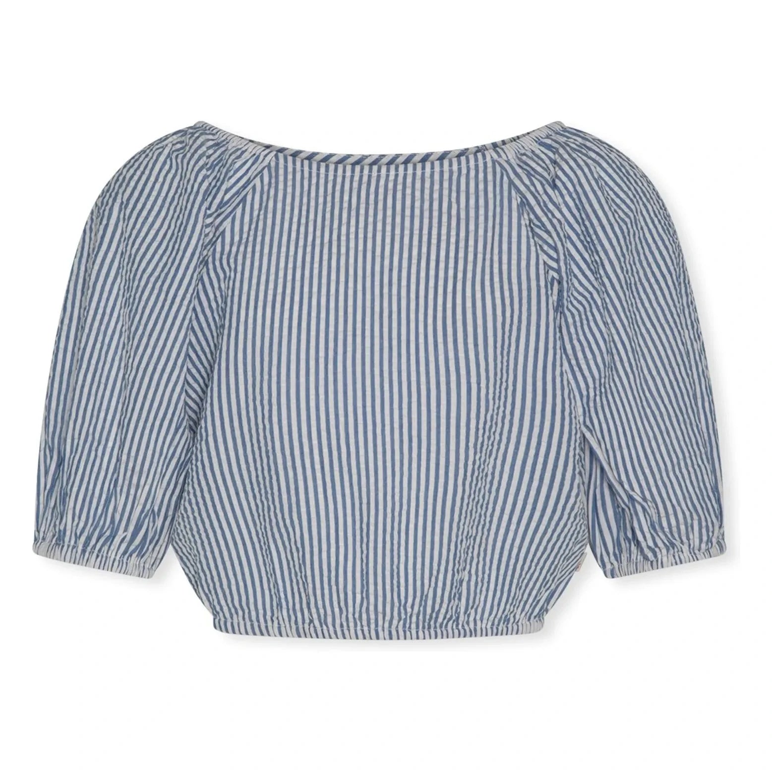 AO76 - Blusa Neha a rayas | Azul