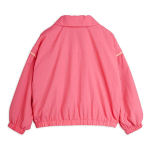 Mini Rodini - Chaqueta bomber de fibra reciclada Planet | Rosa