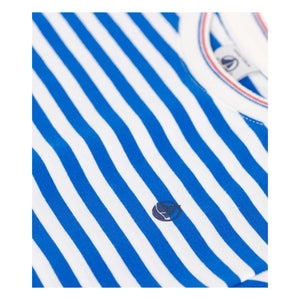 Petit Bateau - Camiseta de algodón orgánico Bipbip | Azul