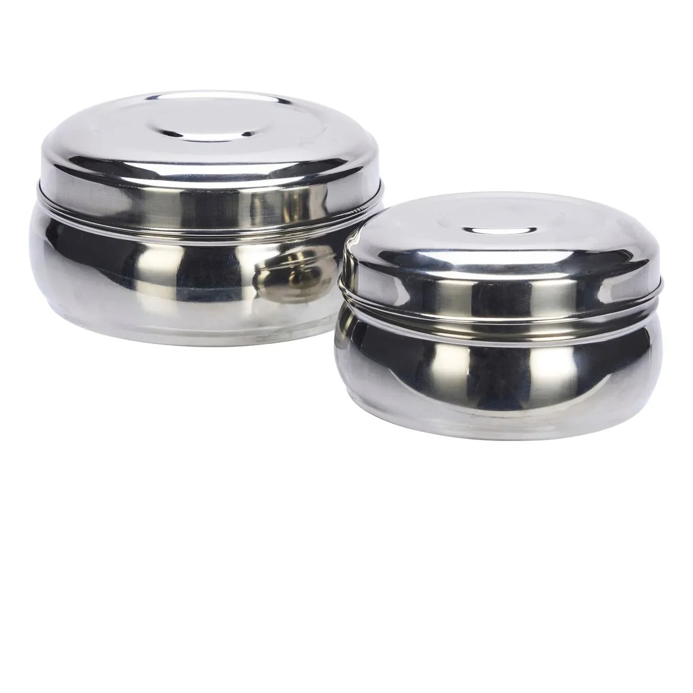 Madam Stoltz - Cajas de almacenamiento de acero inoxidable | Steel