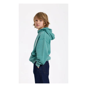 Finger in the nose - Sudadera de algodón orgánico Hope | Verde