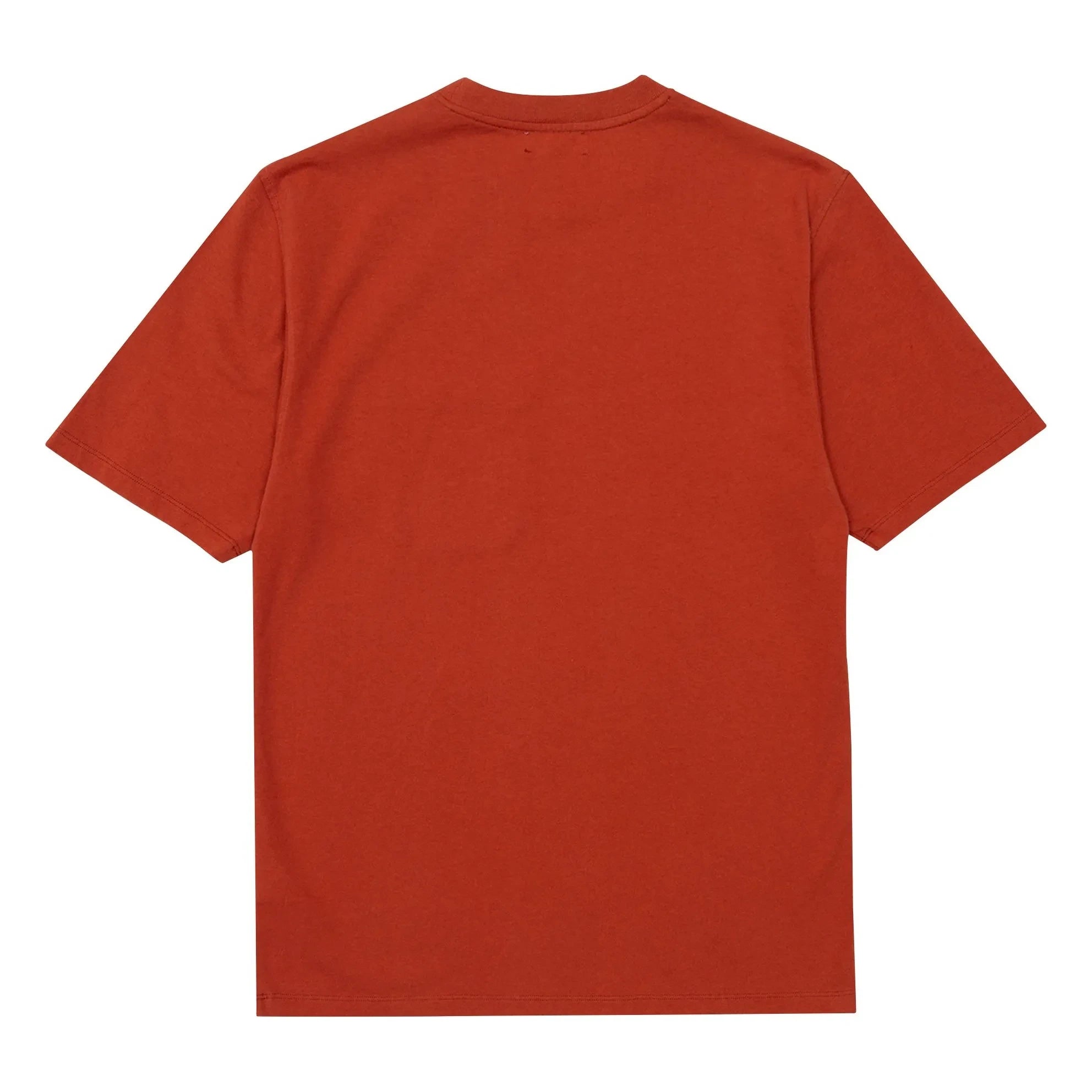 Edmmond Studios - Camiseta de algodón Lush | Ocre rojo