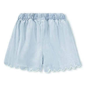 Molo - Shorts Addie de algodón orgánico | Azul claro