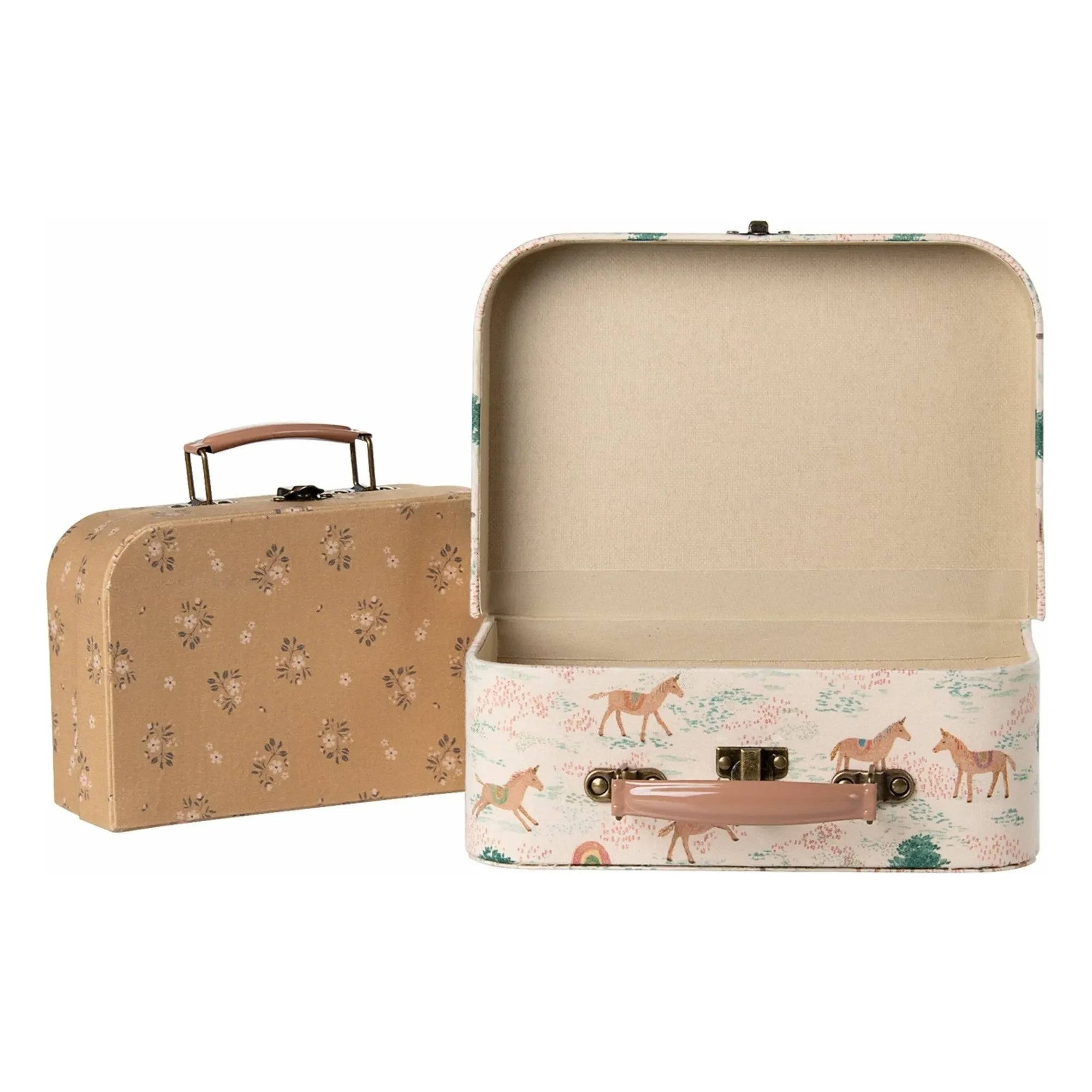 Maileg - Cajas de almacenamiento pequeñas Unicornio - Juego de 2